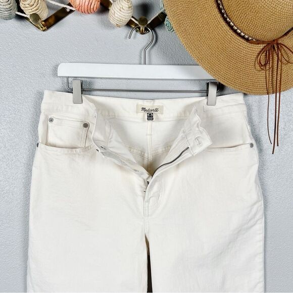 Madewell The Perfect Vintage Wide-Leg Crop in Vintage Canvas Jeans Size 31 - Picture 5 of 13